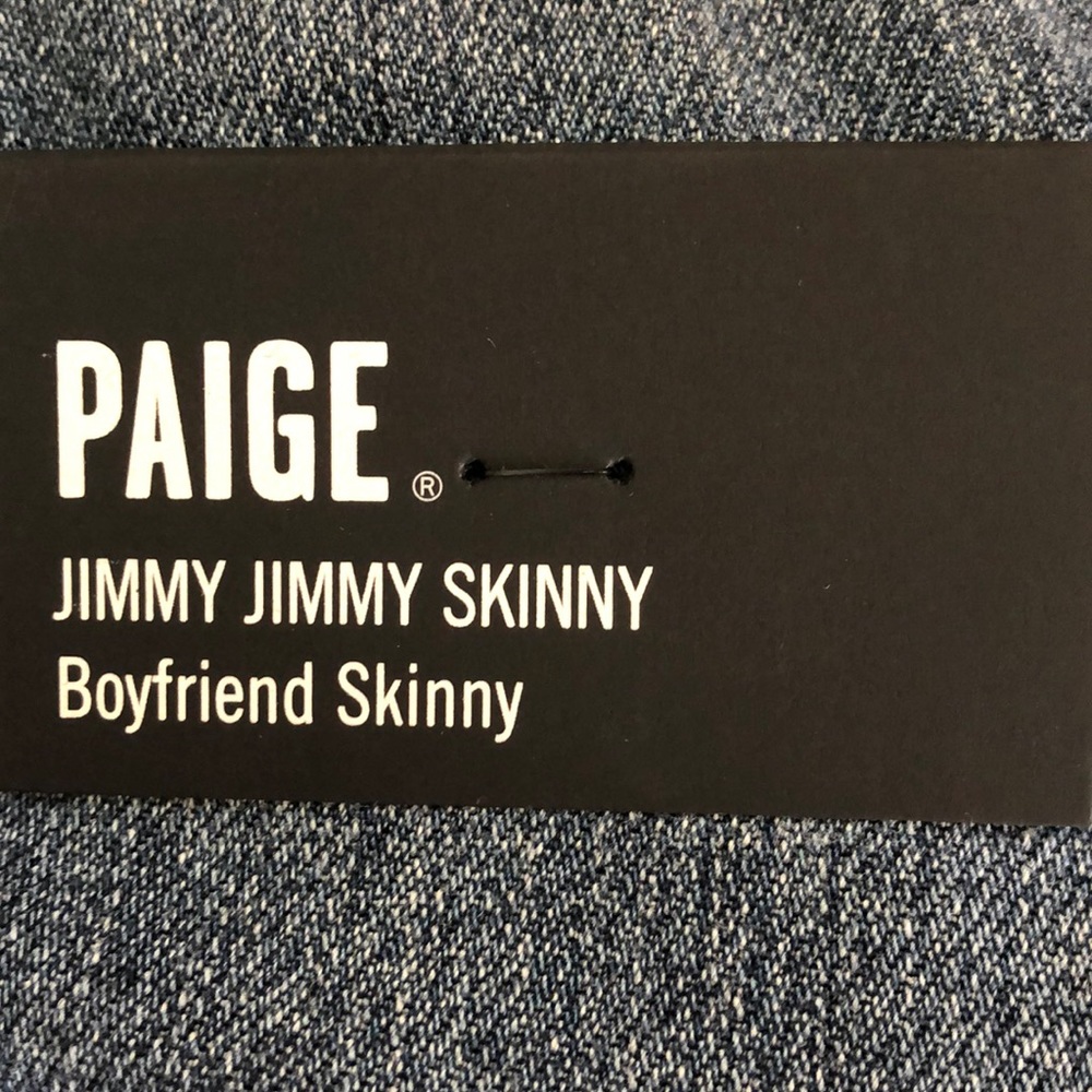 Paige jeans. Boyfriend skinny size 30 - Picture 2 of 8